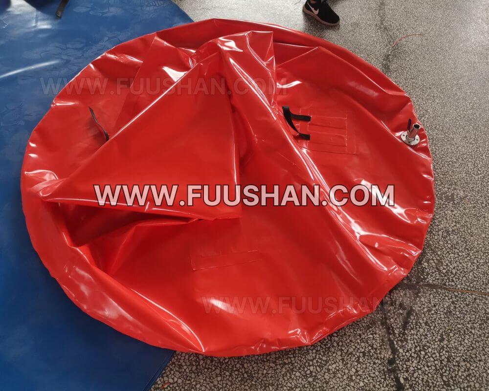 Fast Deployment Flexible Temporary Use PVC Fire Fighting Water Tank