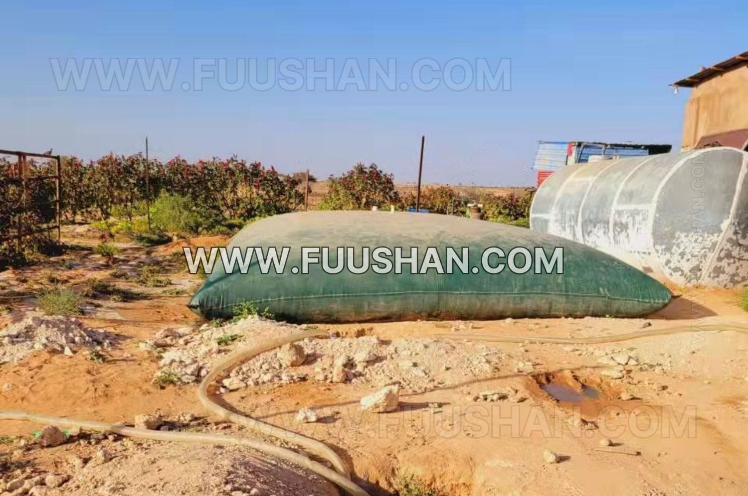 pvc agriculture water bladder tank for irrigation in somalia (4)