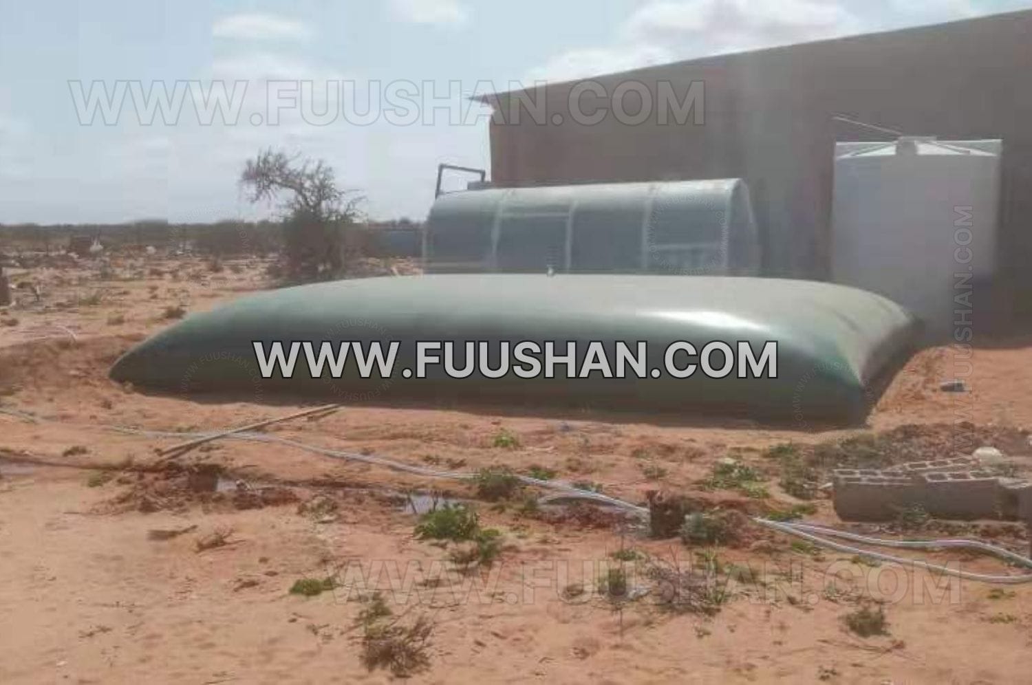 pvc agriculture water bladder tank for irrigation in somalia