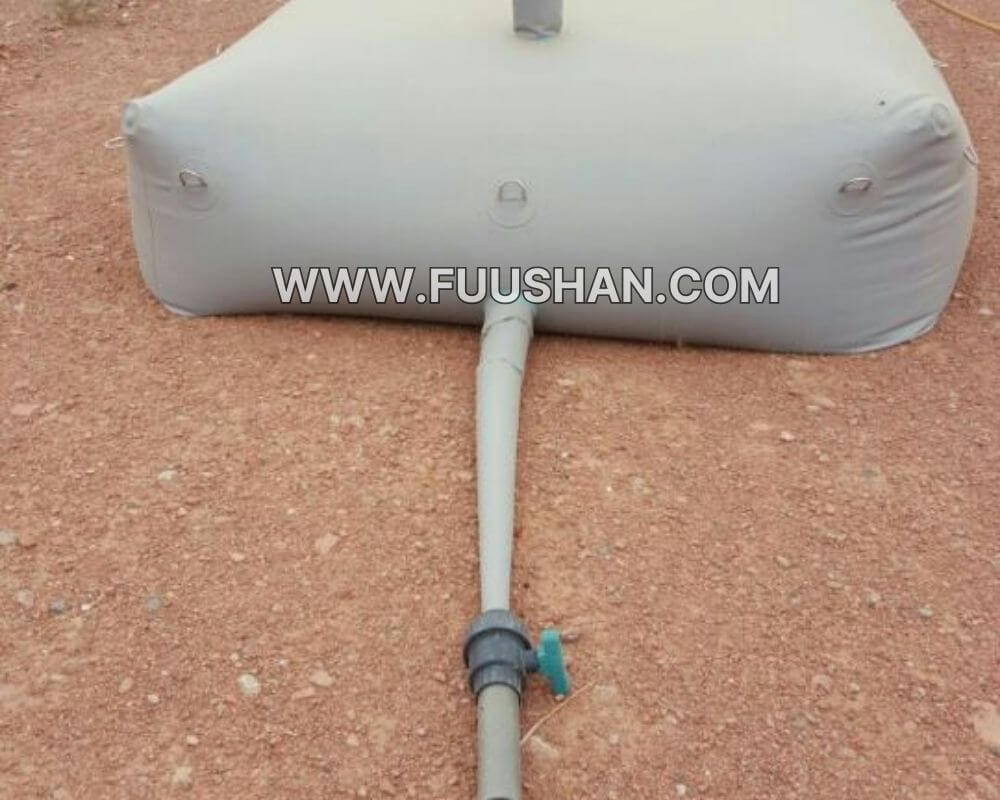 square collapsible pvc water tank for the middle east