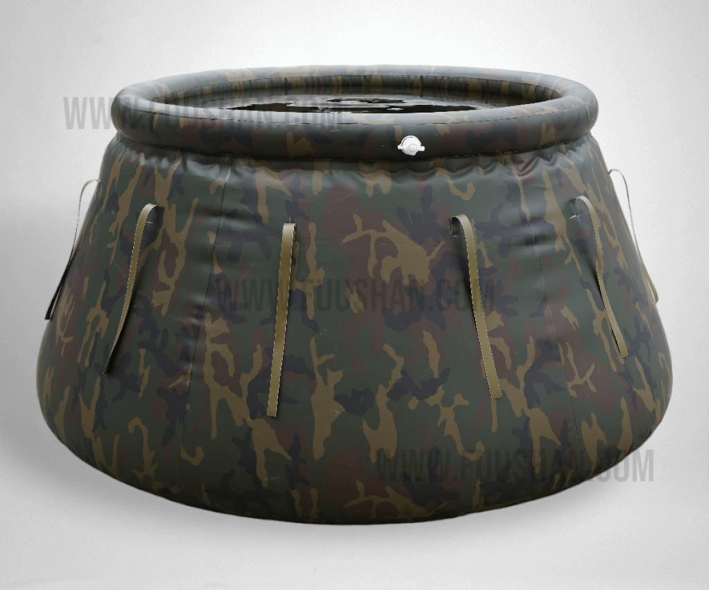 military standard army collapsible onion water tank inflateable collar