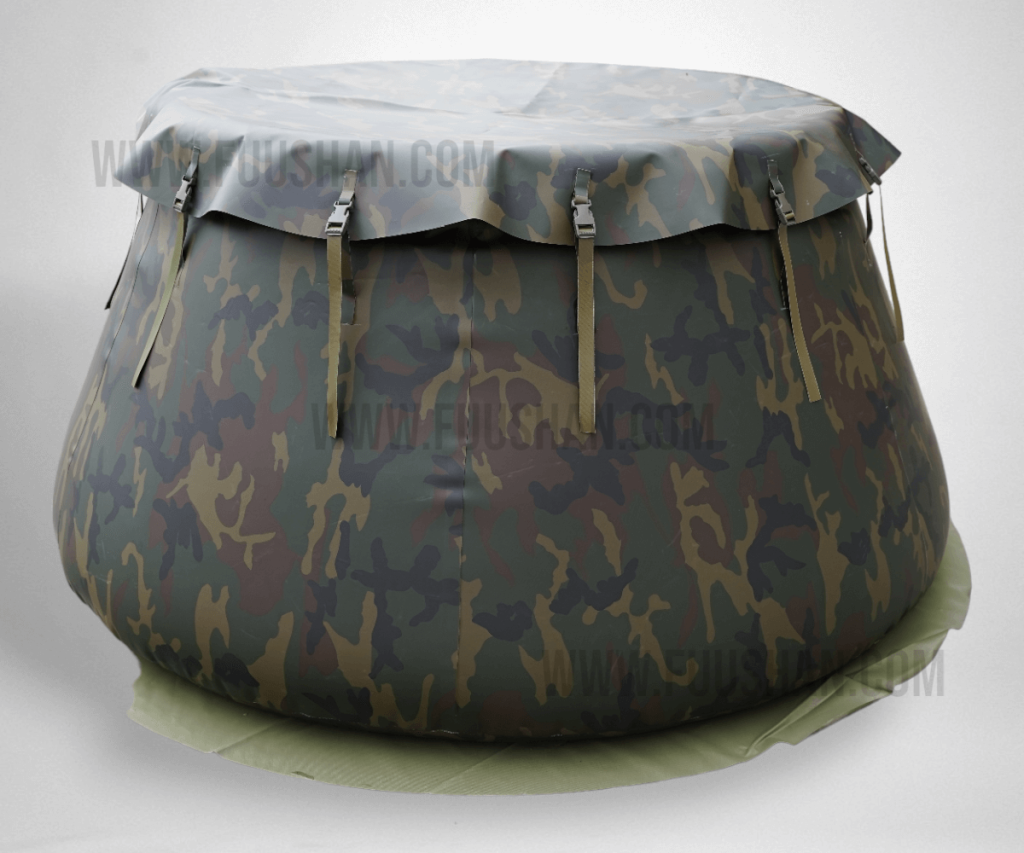 military standard army collapsible onion water tank whole views