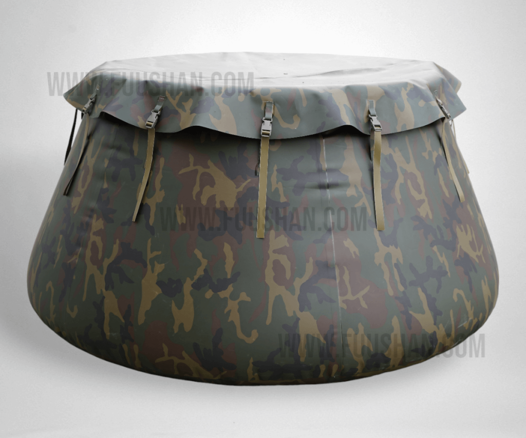 military standard army collapsible onion water tank with cover