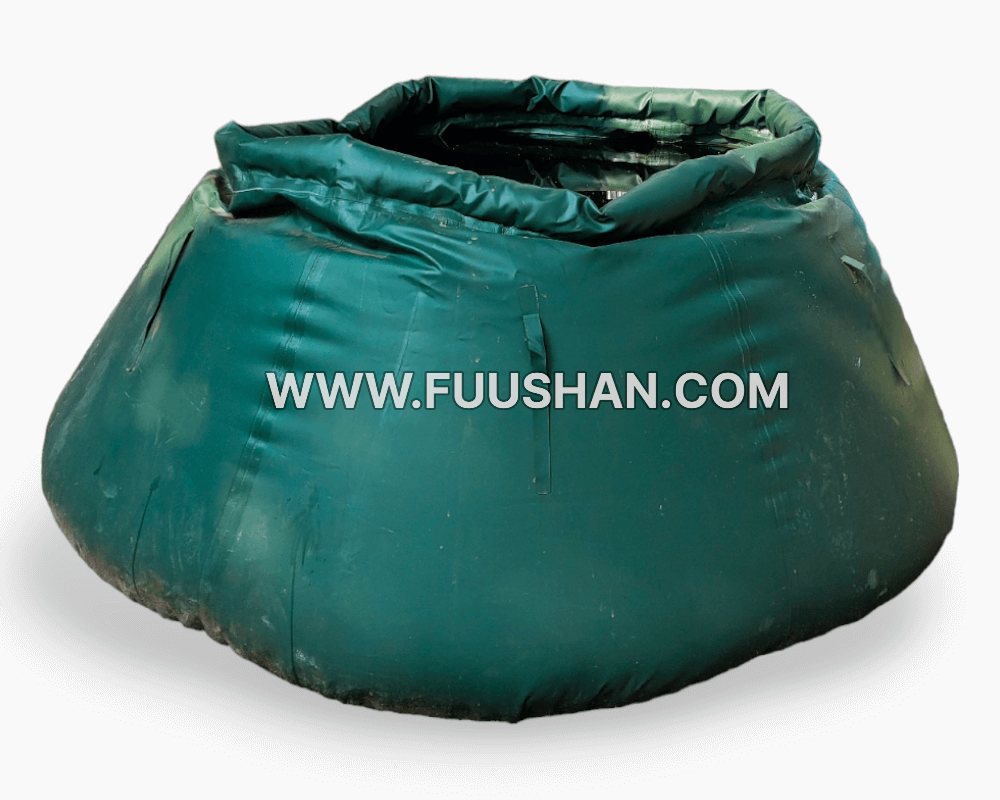 2000l inflatable collar onion self supporting water bladder for forest fire6