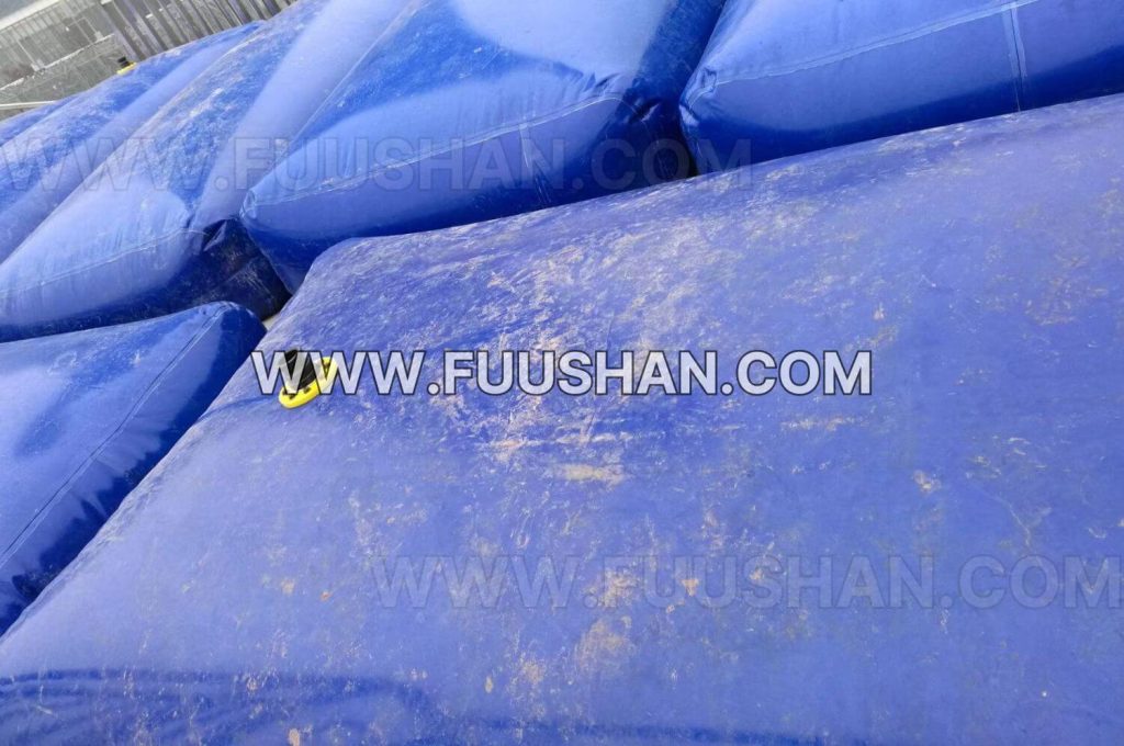 collapsible soft road compactor water bladder in china